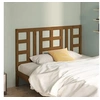 Image de Hoofdbord 166x4x100 cm massief grenenhout honingbruin817853
