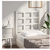 Image de Hoofdbord 80,5x4x100 cm massief grenenhout wit817866