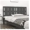 Image de Hoofdbord 165,5x4x100 cm massief grenenhout grijs818002