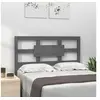Image de Hoofdbord 95,5x4x100 cm massief grenenhout grijs818022