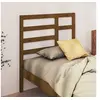 Image de Hoofdbord 106x4x104 cm massief grenenhout honingbruin818128