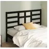 Image de Hoofdbord 166x4x104 cm massief grenenhout zwart818154