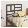 Image de Hoofdbord 81x4x104 cm massief grenenhout grijs818167