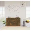Image de Buffet Chêne fumé 120x36x69 cm Bois d ingénierie