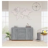 Image de Dressoir 120x36x69 cm bewerkt hout grijs sonoma eikenkleurig815493