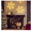 Image de Figure de Flocon de Neige de Noël avec 144 LED Décoration de Noël Ornement de Vacances Décoration de Fête Salle de Séjour Blanc Chaud 59x59 cm