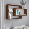 Image de Etagère murale Chêne marron 104x20x58,5 cm Bois d ingénierie