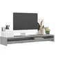 Image de Support de moniteur - - Sonoma gris - 100 cm - Bois d'ingénierie - Bureau