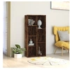 Image de Armoire à livres Chêne fumé 50x25x106 cm
