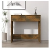 Image de Bureau Chêne fumé 80x40x75 cm Bois d'ingénierie