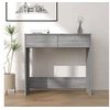 Image de Bureau Sonoma gris 80x40x75 cm Bois d'ingénierie