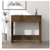 Image de Bureau Chêne marron 80x40x75 cm Bois d'ingénierie