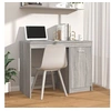 Image de Bureau Sonoma gris 100x50x76 cm Bois d'ingénierie