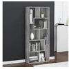 Image de Bibliothèque Sonoma gris 67x24x161 cm Bois d ingénierie