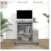 Image de Bureau d'ordinateur Sonoma gris 80x50x75 cm Bois d'ingénierie815544