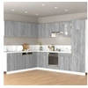 Image de Armoire suspendue Sonoma gris 60x31x40 cm Bois d ingénierie