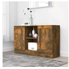 Image de Buffet Chêne fumé 120x30,5x70 cm Bois d ingénierie