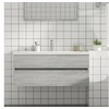 Image de Armoire d'évier Sonoma gris 100x38,5x45 cm Bois d'ingénierie815658