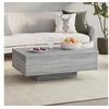 Image de Table basse Sonoma gris 85x55x31 cm Bois d ingénierie