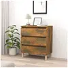 Image de Buffet Chêne fumé 60x35x69 cm Bois d'ingénierie815804