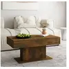 Image de Table basse Chêne fumé 96x50x45 cm Bois d'ingénierie815834