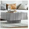 Image de Table basse Sonoma gris 60x60x31,5 cm Bois d ingénierie