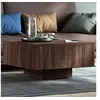 Image de Salontafel 60x60x31,5 cm bewerkt hout bruin eikenkleur815839