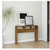 Image de Table console Chêne fumé 105x30x80 cm Bois d'ingénierie815939