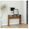 Image de Table console Chêne marron 105x30x80 cm Bois d'ingénierie815941