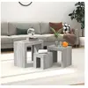 Image de Tables basses gigognes 3 pcs sonoma gris bois d'ingénierie815985