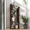 Image de Bibliothèque 48x25,5x140 cm Chêne fumé Bois d ingénierie