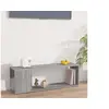 Image de Meuble TV Sonoma gris 100x24x32 cm Bois d ingénierie