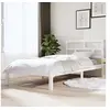 Image de Bedframe massief grenenhout wit 90x200 cm3101204