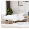 Image de Bedframe massief grenenhout wit 120x200 cm3101214