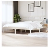 Image de Bedframe massief grenenhout wit 200x200 cm3101239