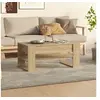 Image de Table basse chêne sonoma 102x55x45 cm bois d ingénierie