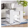 Image de Table basse blanc 55,5x55x45 cm bois d ingénierie