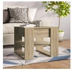 Image de Table basse chêne sonoma 55,5x55x45 cm bois d ingénierie