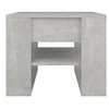 Image de Table basse gris béton 55,5x55x45 cm bois d'ingénierie810912