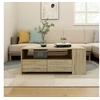 Image de Table basse chêne sonoma 102x55x42 cm bois d ingénierie