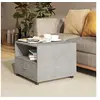 Image de Table basse Gris béton 55x55x40 cm Bois d'ingénierie