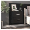 Image de Table de chevet murale Noir810991