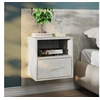 Image de Table de chevet murale Gris béton811015