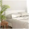 Image de Tête de lit Blanc 160x1,5x80 cm Bois d ingénierie