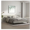 Image de Tête de lit murale Gris béton 240x1,5x80 cm Bois d ingénierie