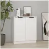 Image de Buffet Blanc 60x30x70 cm Bois d ingénierie