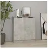 Image de Buffet Gris béton 60x30x70 cm Bois d ingénierie