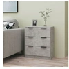 Image de Buffet Gris béton 60x30x70 cm Bois d'ingénierie811074