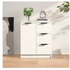 Image de Buffet Blanc 60x30x70 cm Bois d'ingénierie811079