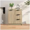 Image de Dressoir 60x30x70 cm bewerkt hout sonoma eikenkleurig811082